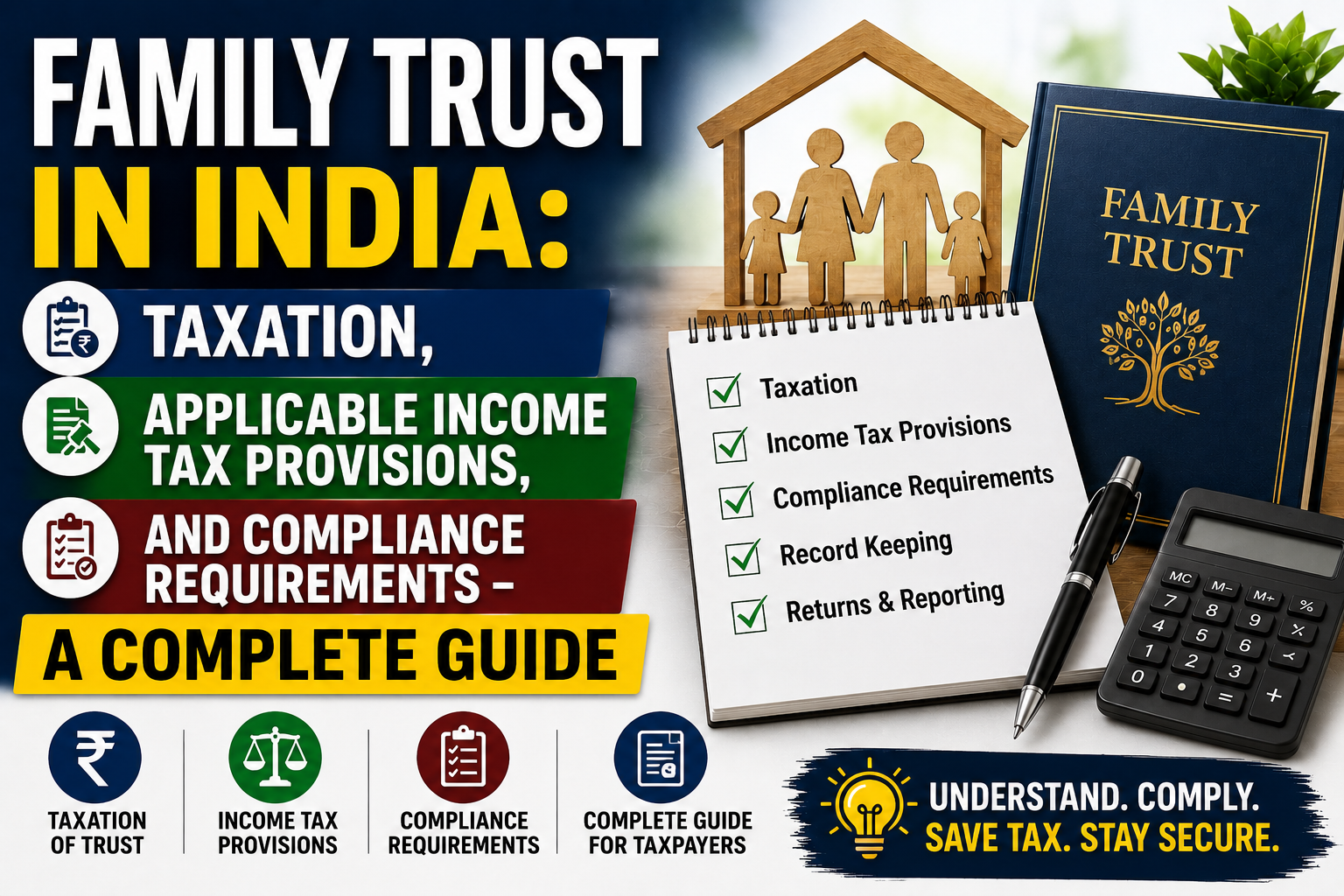 Family Trust In India: Taxation, Applicable Income Tax Provisions, And Compliance Requirements – A C